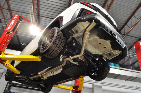 STM Titanium Single Exit Cat-Back Exhaust for 2022+ WRX (Bare Tip)