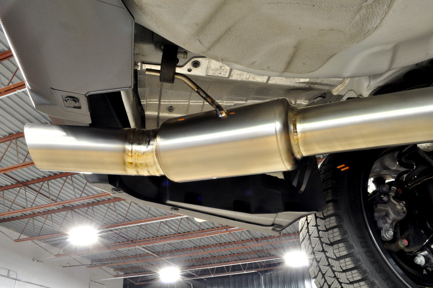 STM Titanium Single Exit Cat-Back Exhaust for 2022+ WRX (Bare Tip)