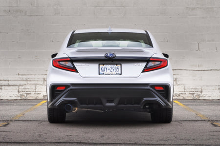 STM Titanium Single Exit Cat-Back Exhaust for 2022+ WRX (Burned Tip)