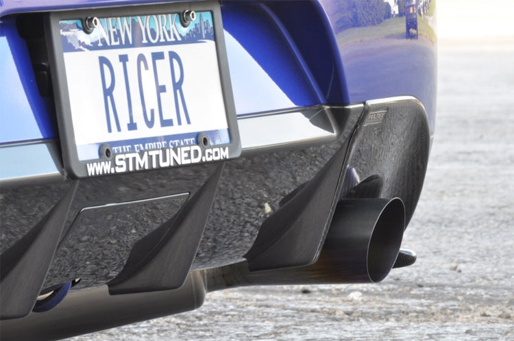 STM Ricer Evo JDM rear bumper, Voltex guard and titanium exhaust