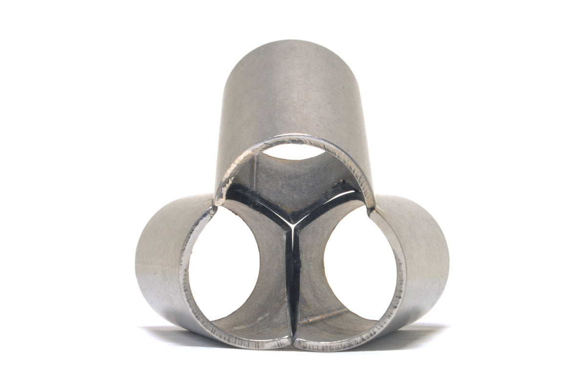 STM V-Band Turbo Manifold Merge Collector 1.25" (3 to 1)