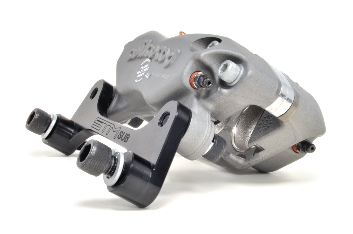 STM Lightweight Front Drag Brake Kit for 2005-2021 WRX/STi (Caliper and Mounting Bracket)