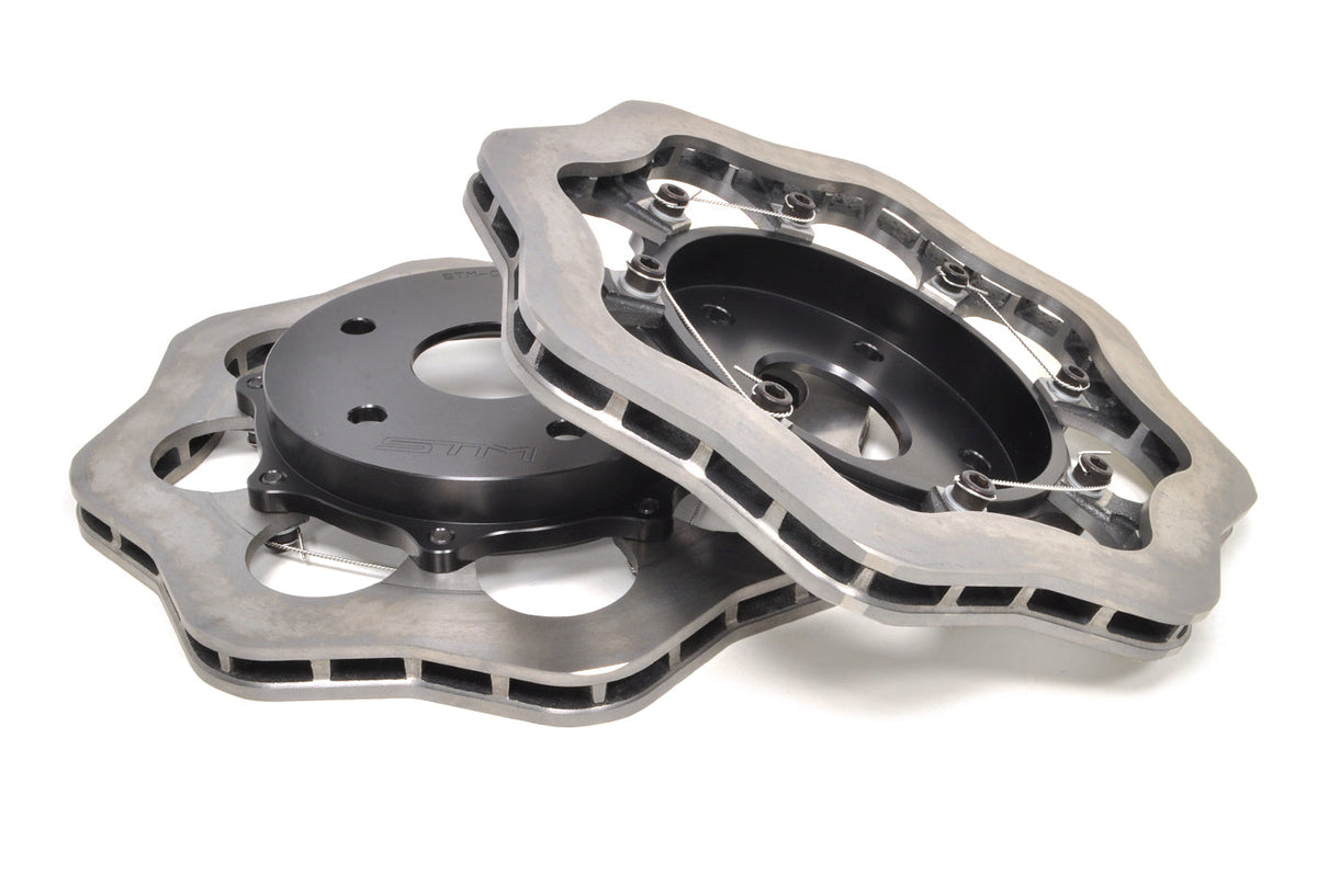 STM Lightweight Front Drag Brake Kit for 2005-2021 WRX/STi (Scalloped Rotors)