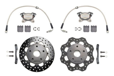 STM Lightweight Rear Drag Brake Kit for 15-21 WRX/05-21 STi (Rotor Options)