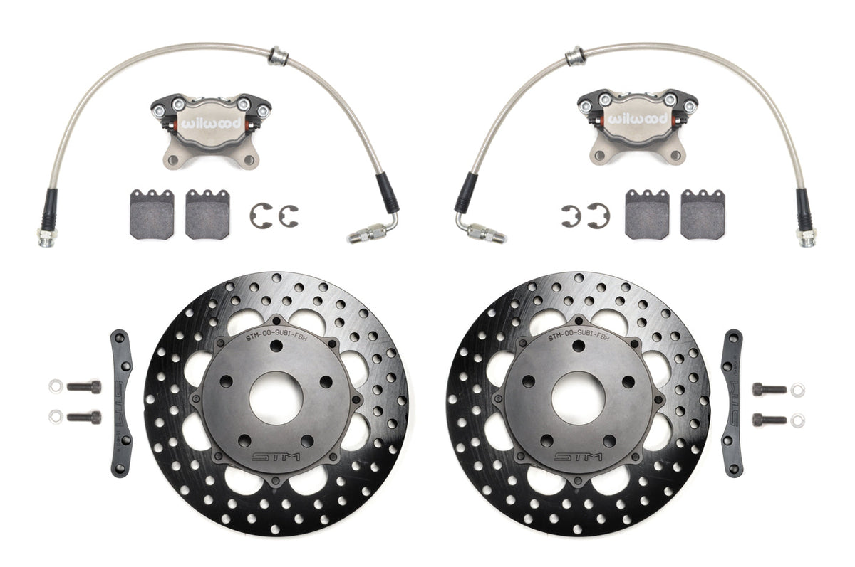STM Lightweight Rear Drag Brake Kit for 15-21 WRX/05-21 STi (Standard Rotors)