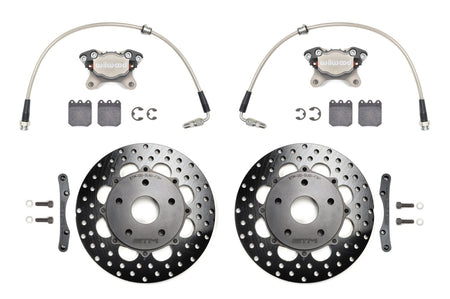 STM Lightweight Rear Drag Brake Kit for 15-21 WRX/05-21 STi (Standard Rotors)