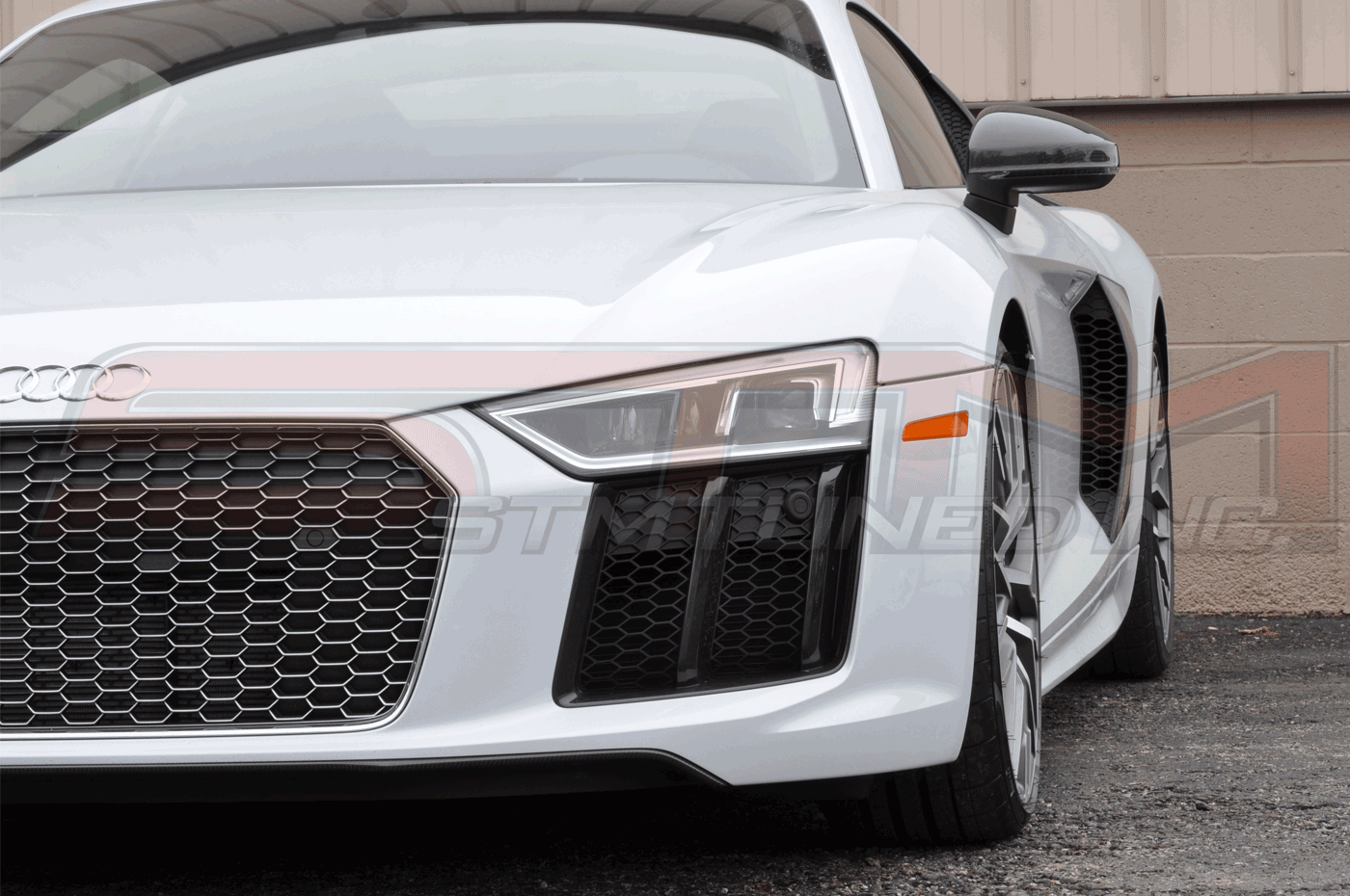 Audi R8 Wheel Spacers Before After Comparison