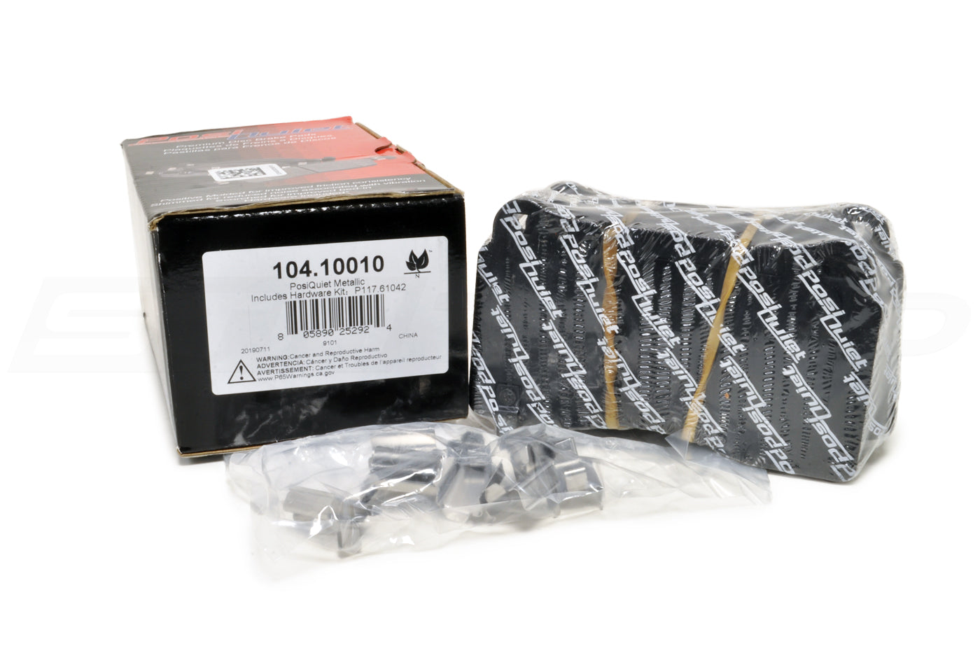 104.10010 StopTech Posi-Quiet Metallic Brake Pads for Evo 5/6/7/8/9/X