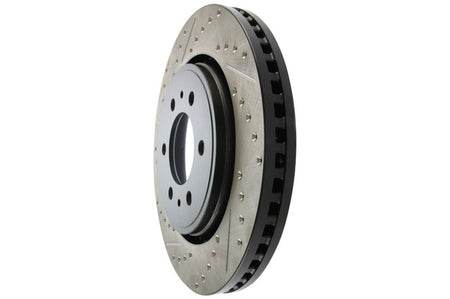 StopTech Sport Drilled & Slotted Brake Rotors for 2017-2020 Ford F150 Raptor (127.65119R/L) Front Rotor