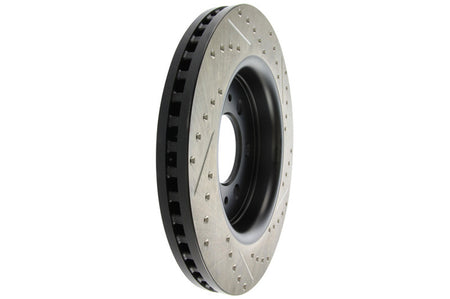 StopTech Sport Drilled & Slotted Brake Rotors for 2017-2020 Ford F150 Raptor (127.65119R/L) Front Rotor