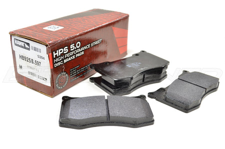 Hawk Street 5.0 Brake Pads for C8 Corvette (HB925B-597 Rear Pads Pictured)