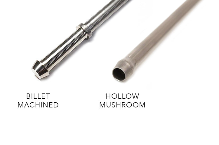 Ticon Titanium Exhaust Hanger Rods Hollow vs Billet