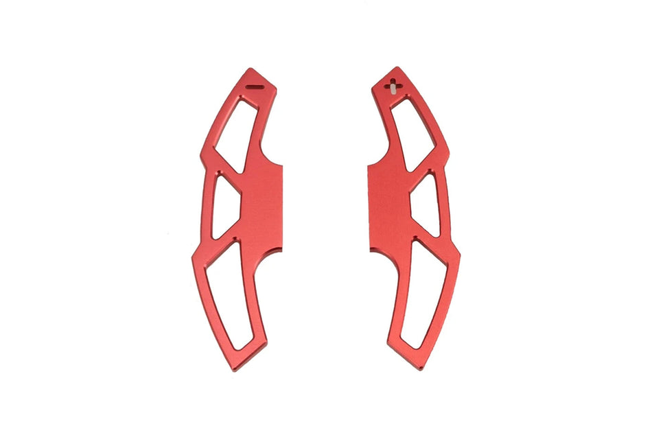 Red Titan Billet Shifter Paddles for 2020+ Toyota Supra
