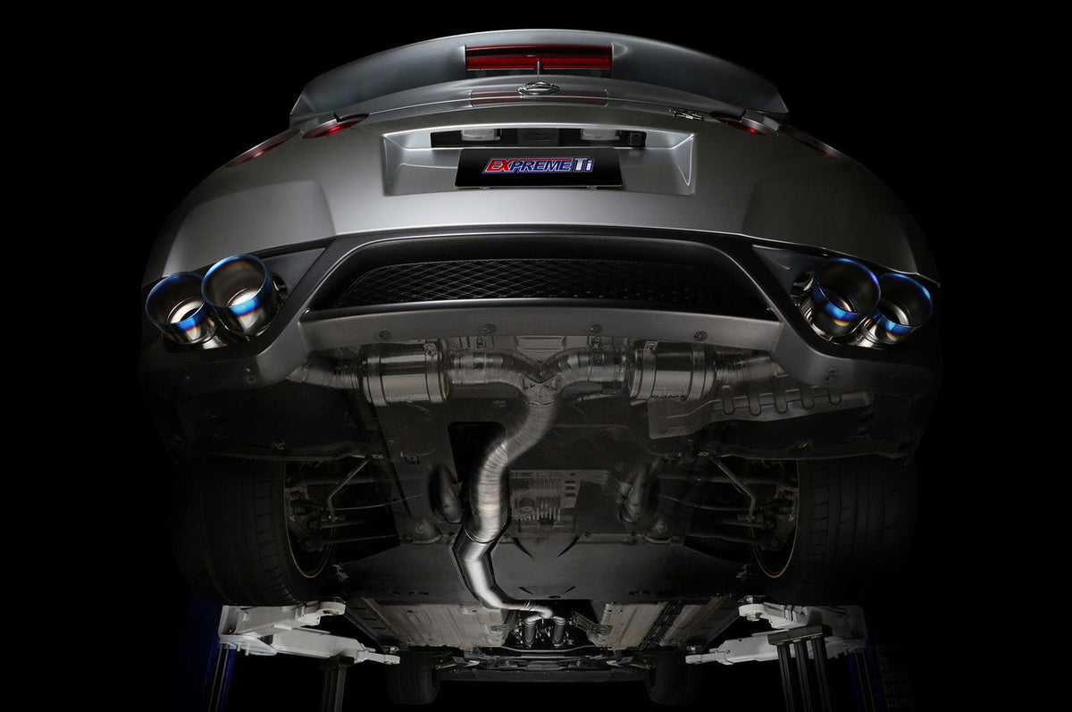 Tomei Expreme Titanium Full Exhaust for R35 GT-R (TB6070-NS01A) installed