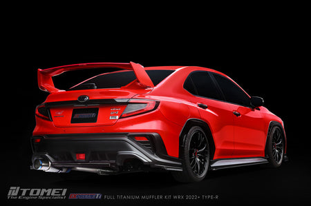 Tomei Expreme Titanium Type-R Full Exhaust for 2022+ WRX VB (TB6090-SB06A) Installed