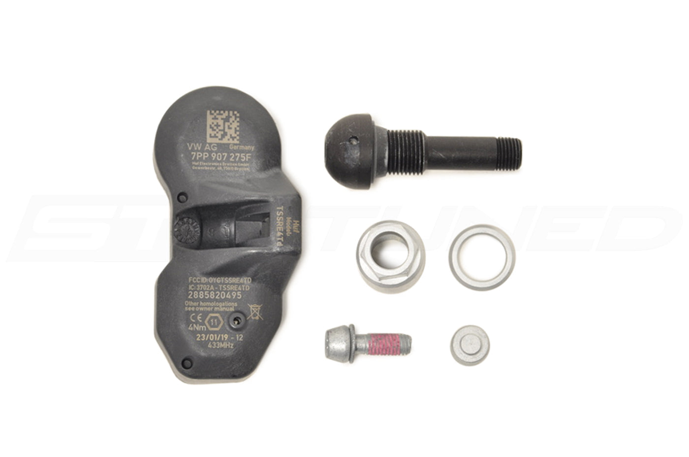 OEM Audi Lamborghini TPMS Tire Sensor Kit for R8 & Huracan (7PP907275F 4S0601361 4D0601365)