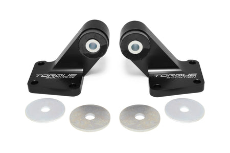 Torque Solution Billet Rear Diff Mounts for Evo 8/9 Black (TS-EV-196)