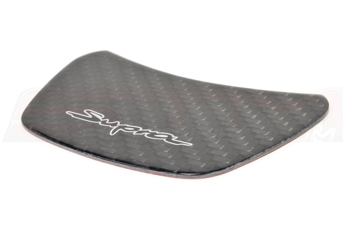 Rexpeed Carbon Fiber Steering Wheel Badge for 2020 Supra (TS02A)