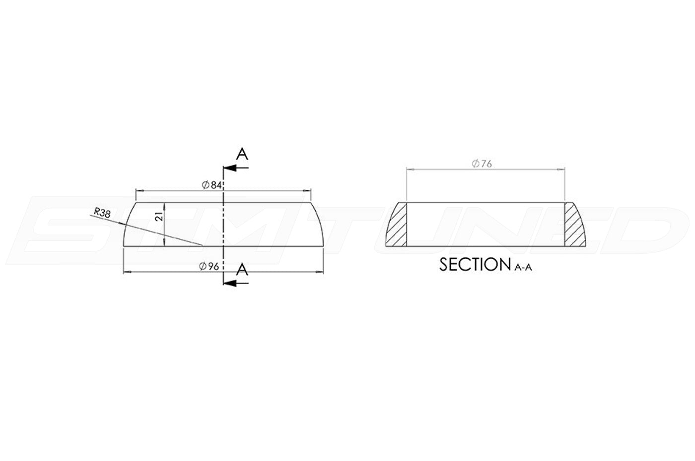 TurboXS Donut Gasket 3in ID (WS-HW-DONUT)