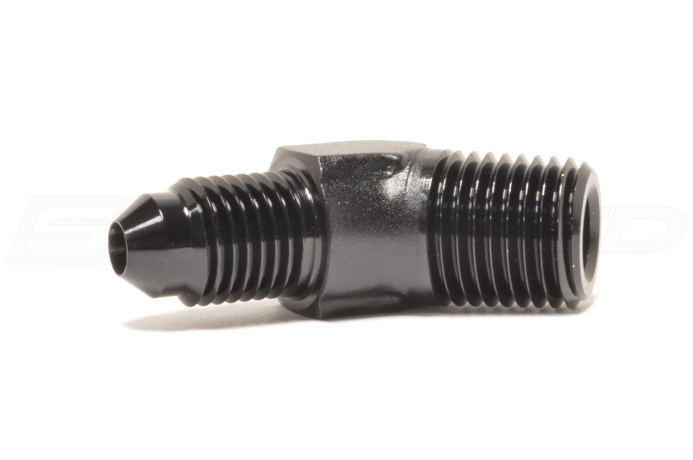 Vibrant Male AN to Male NPT 45° Adapter Fitting (10238 4AN to 1/4" NPT)