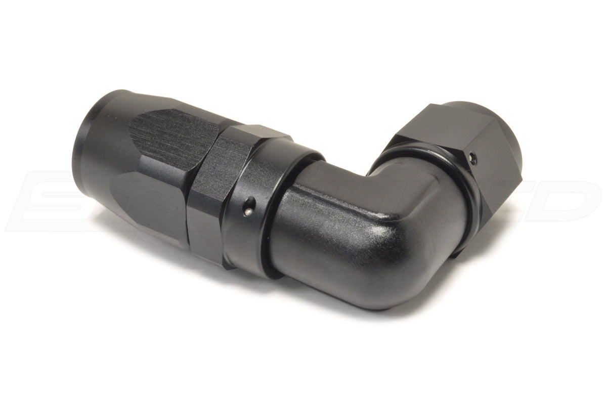 Vibrant 90° Tight Radius Forged Hose End Fittings (21990 -10AN is Pictured)