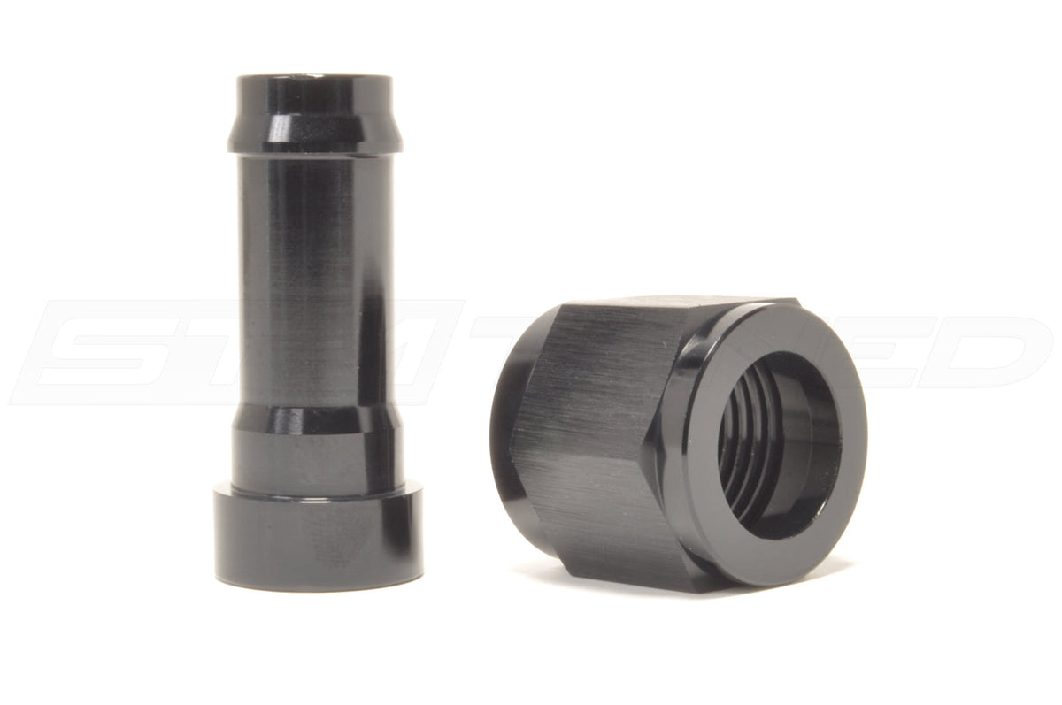 Vibrant -AN to Hose Barb Straight Adapter (11218 -8AN to 1/2" Barb is Pictured)
