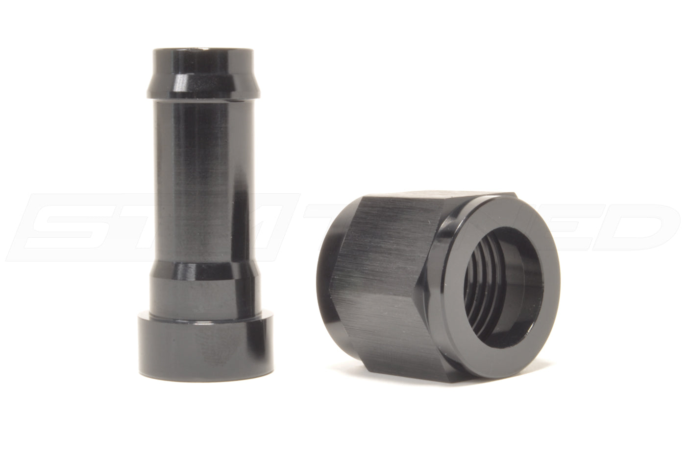 Vibrant -AN to Hose Barb Straight Adapter (11218 -8AN to 1/2" Barb is Pictured)