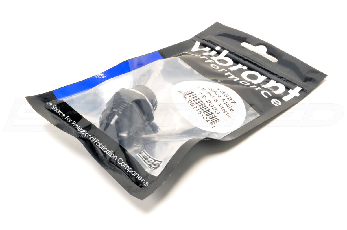 Vibrant -AN Male to Metric Male Adapter Fittings