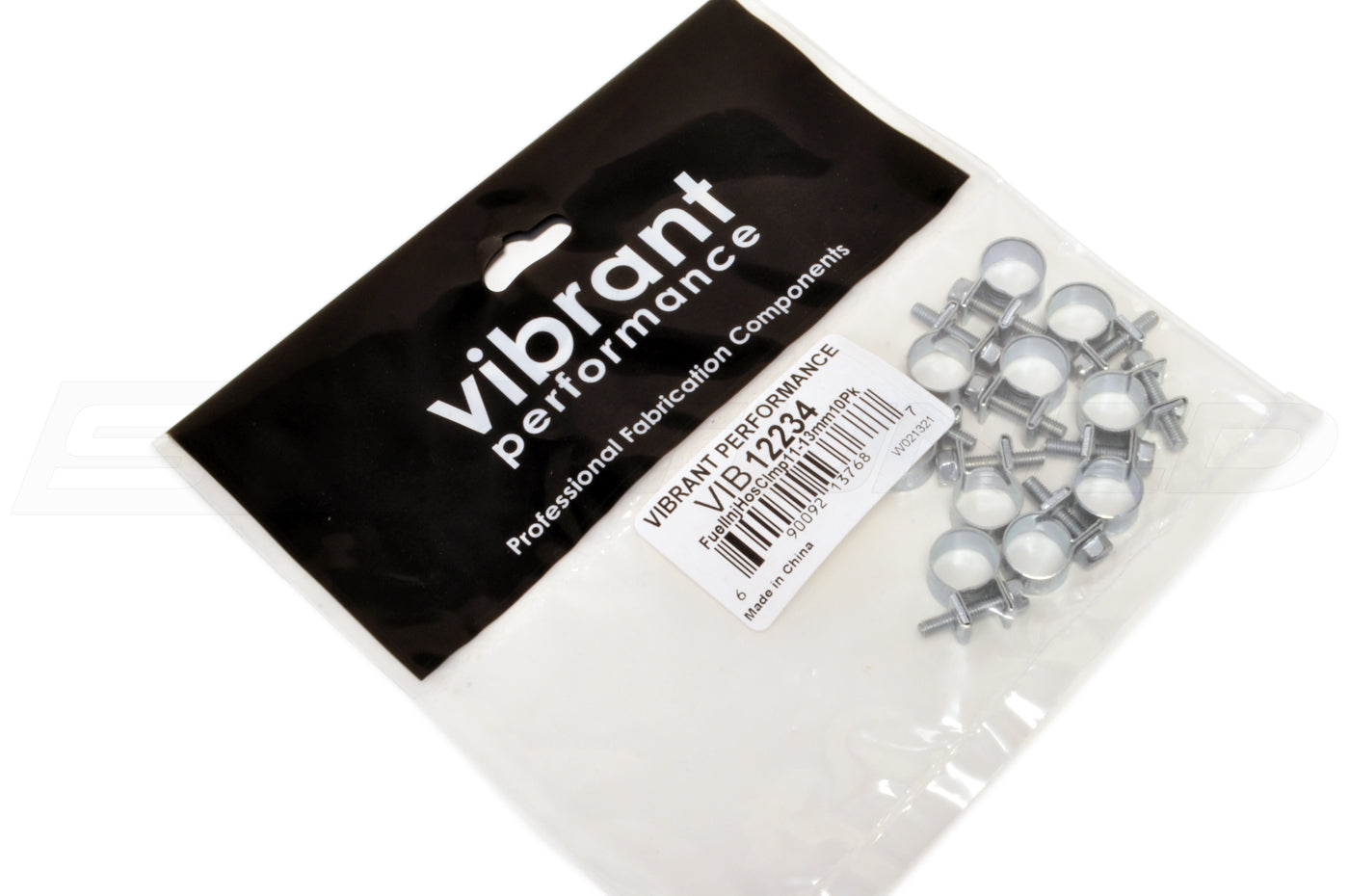 Vibrant Fuel Injector Style Mini Hose Clamps (Pack of 10) (12234 is Pictured)