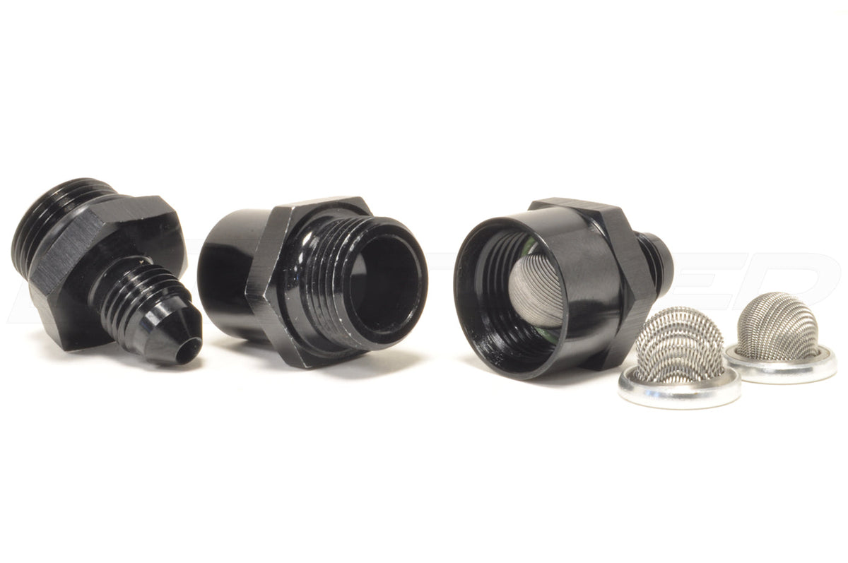 Vibrant Inline Fuel/Oil Filter Set (16733 -3AN is Pictured)