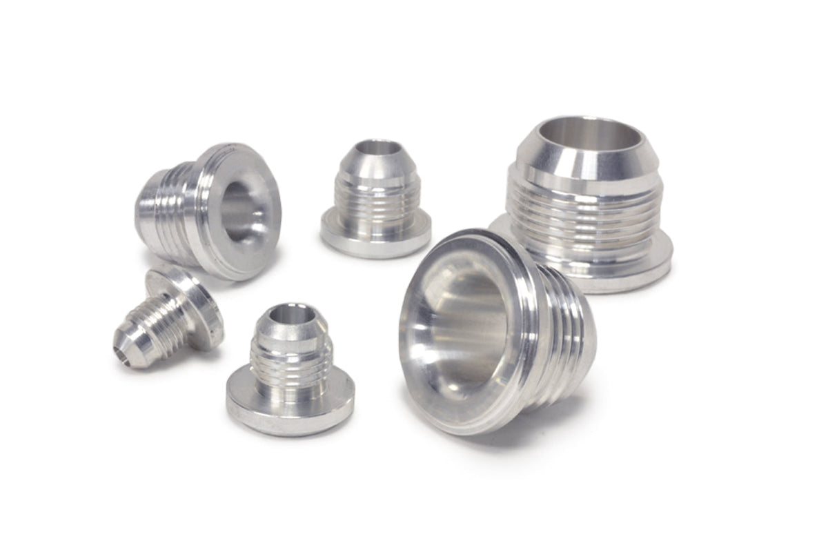 Vibrant Aluminum Male AN Weld Bungs (Sold Individually)