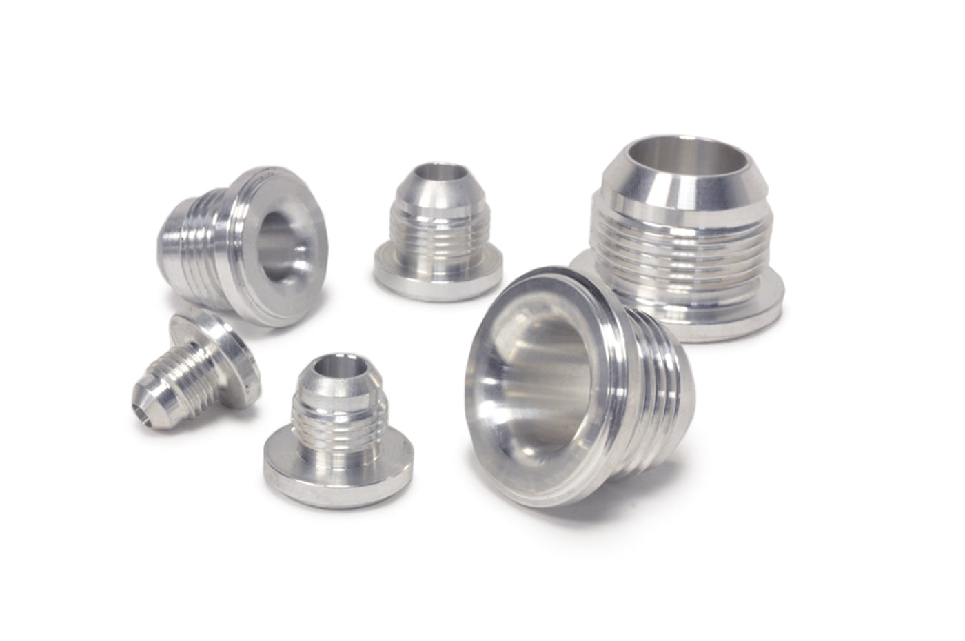 Vibrant Aluminum Male AN Weld Bungs (Sold Individually)