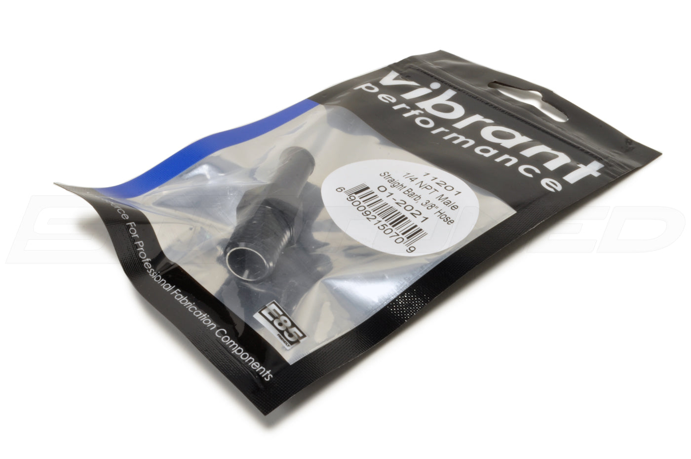Vibrant Male NPT to Hose Barb Straight Adapter (11201 is Pictured)