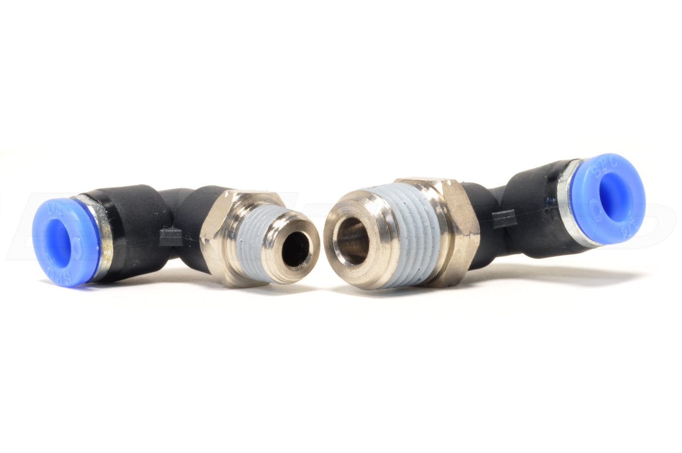 Vibrant One-Touch NPT 90° Elbow Fittings