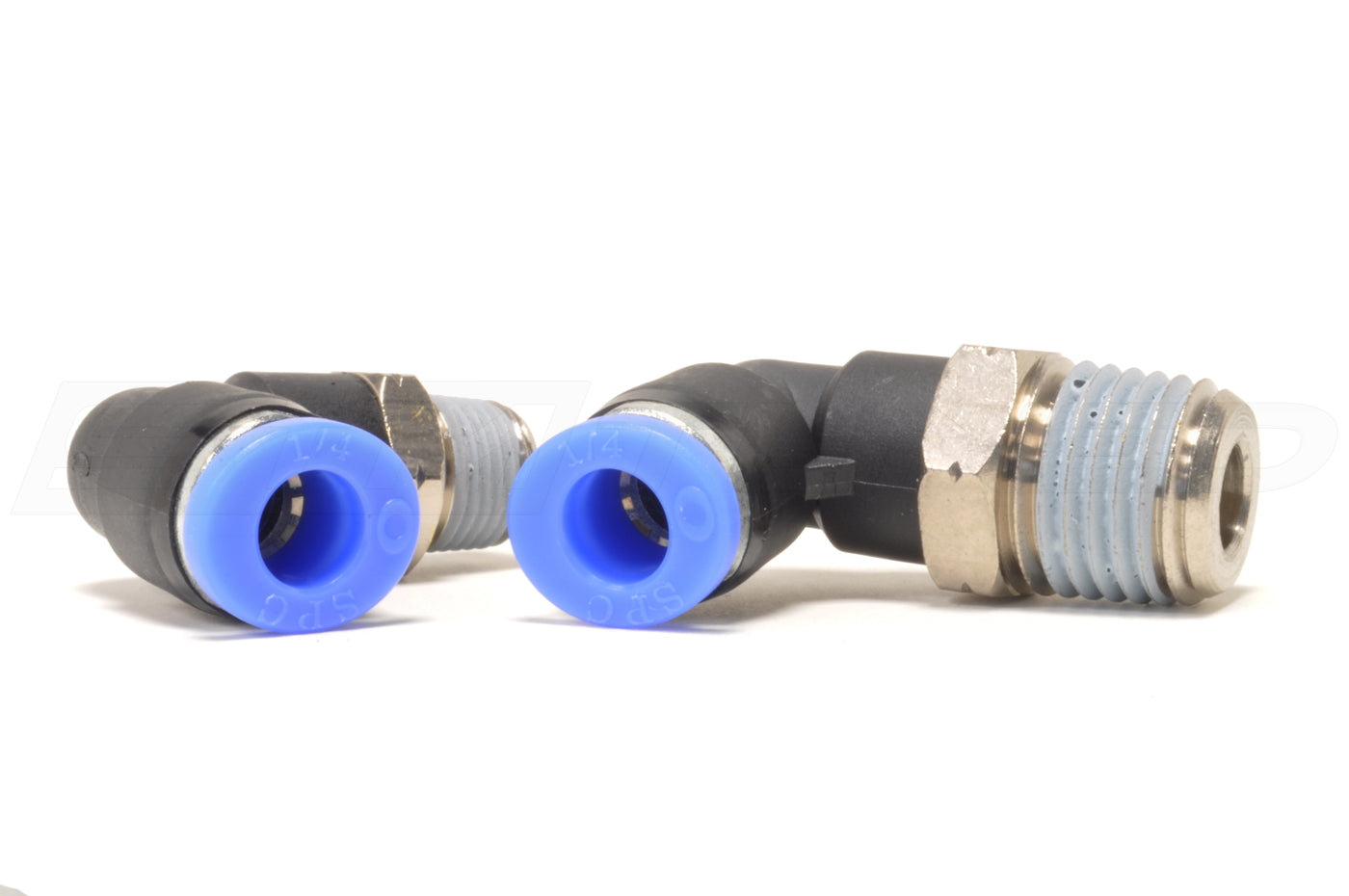 Vibrant One-Touch NPT 90° Elbow Fittings