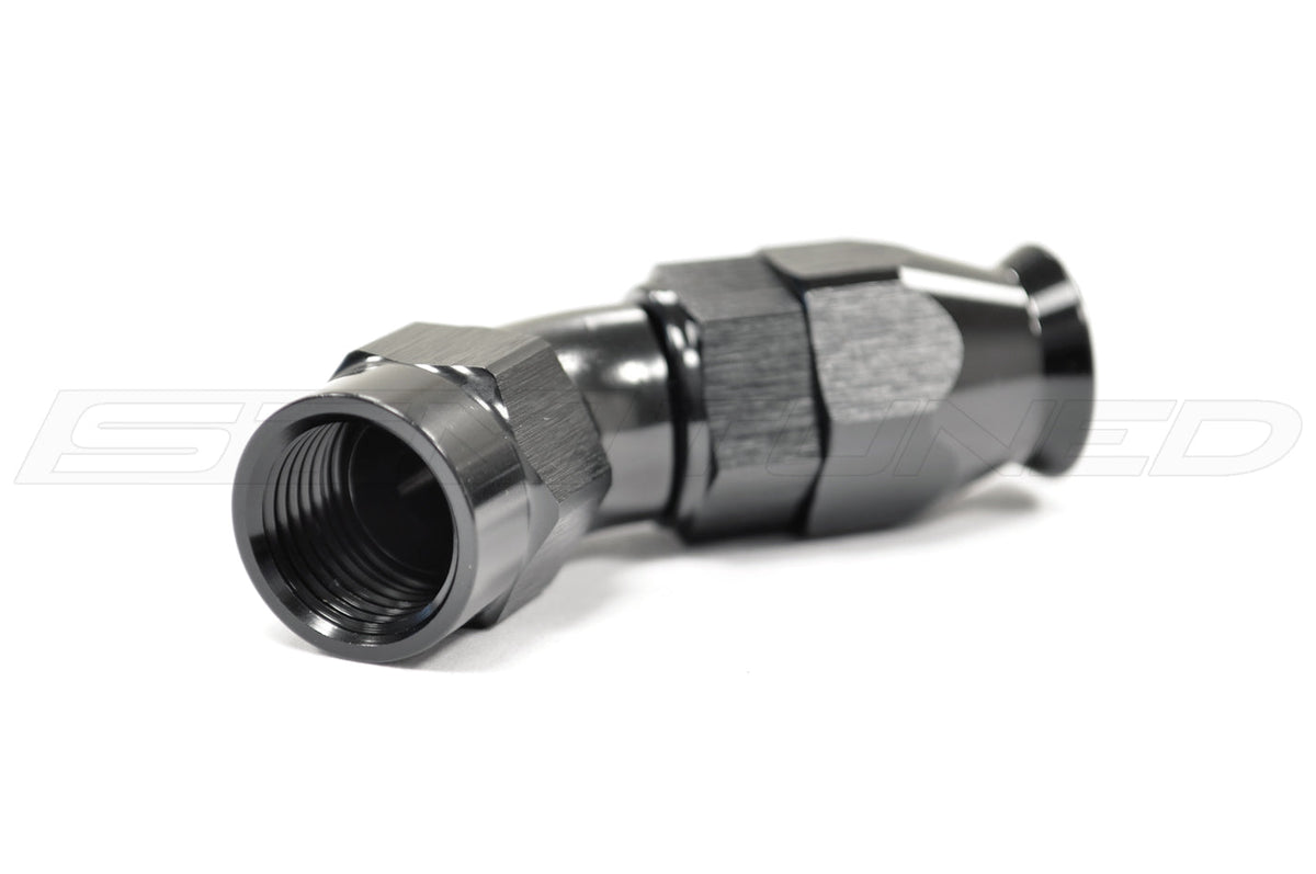 Vibrant Swivel Hose End Fitting for PTFE Hose -AN 45°