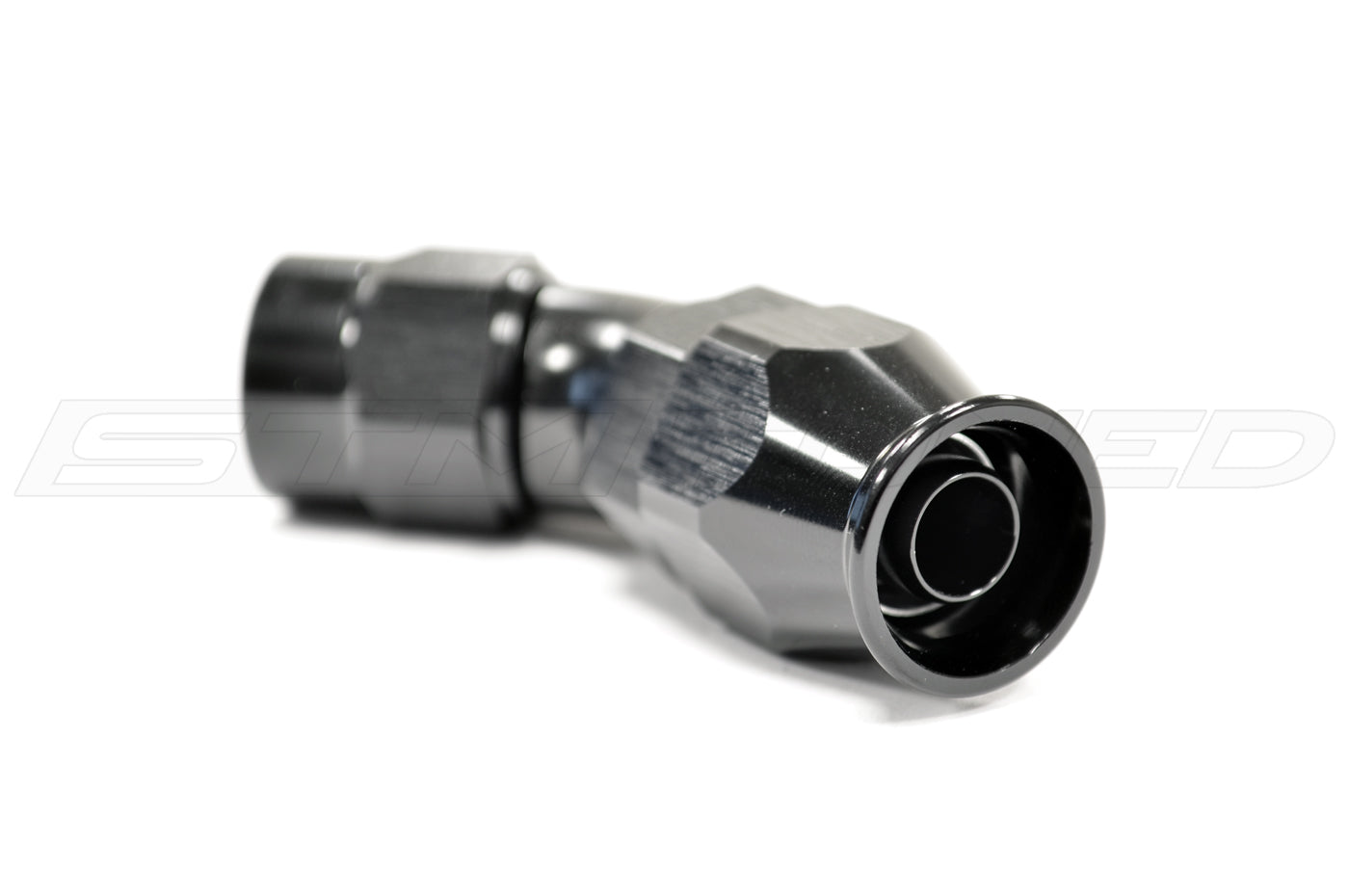 Vibrant Swivel Hose End Fitting for PTFE Hose -AN 45°