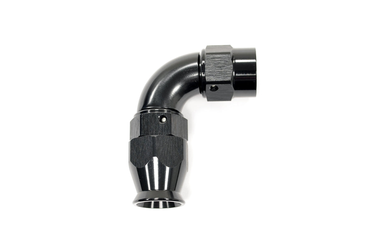 Vibrant Swivel Hose End Fitting for PTFE Hose -AN 90°