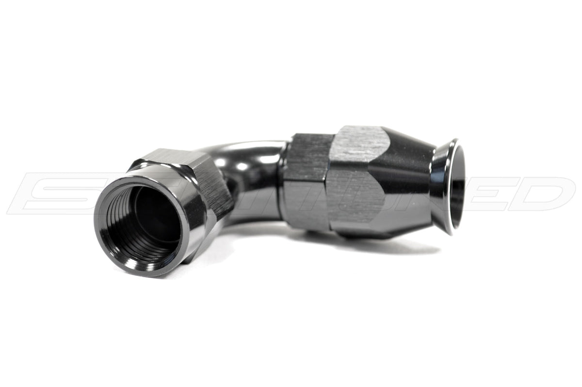 Vibrant Swivel Hose End Fitting for PTFE Hose -AN 90°