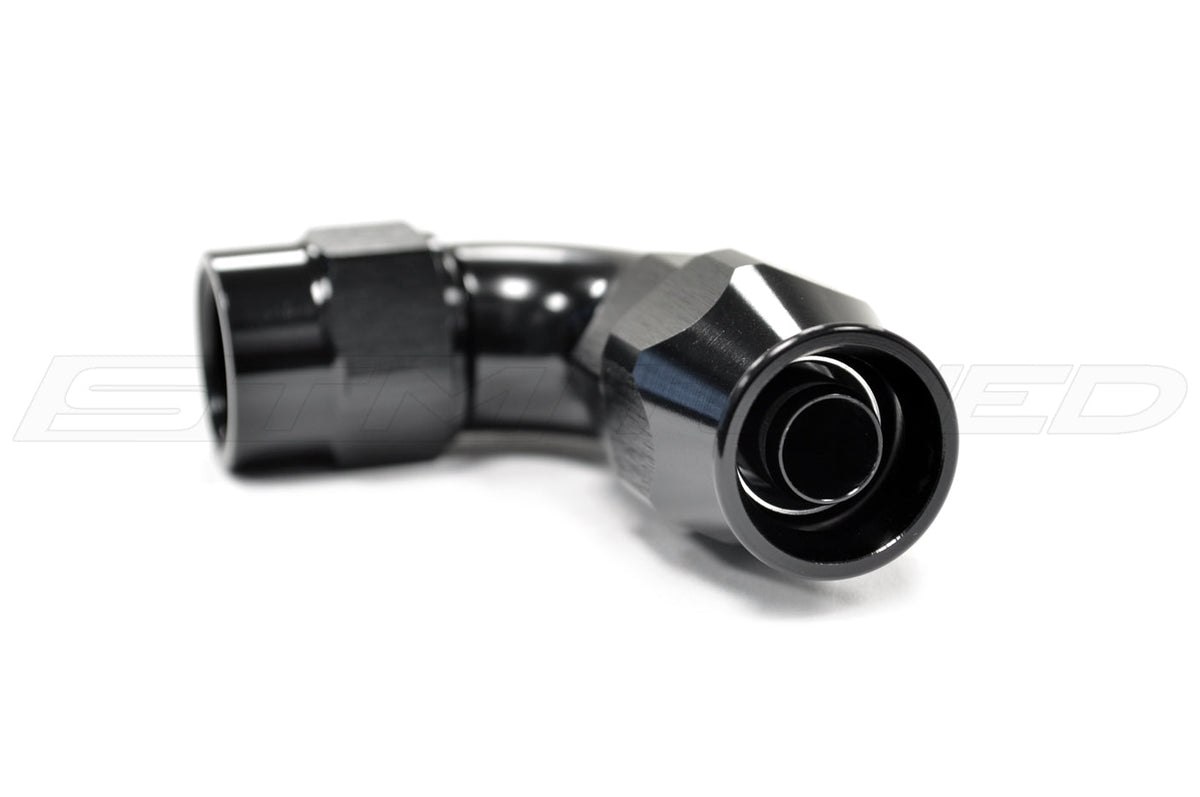 Vibrant Swivel Hose End Fitting for PTFE Hose -AN 90°