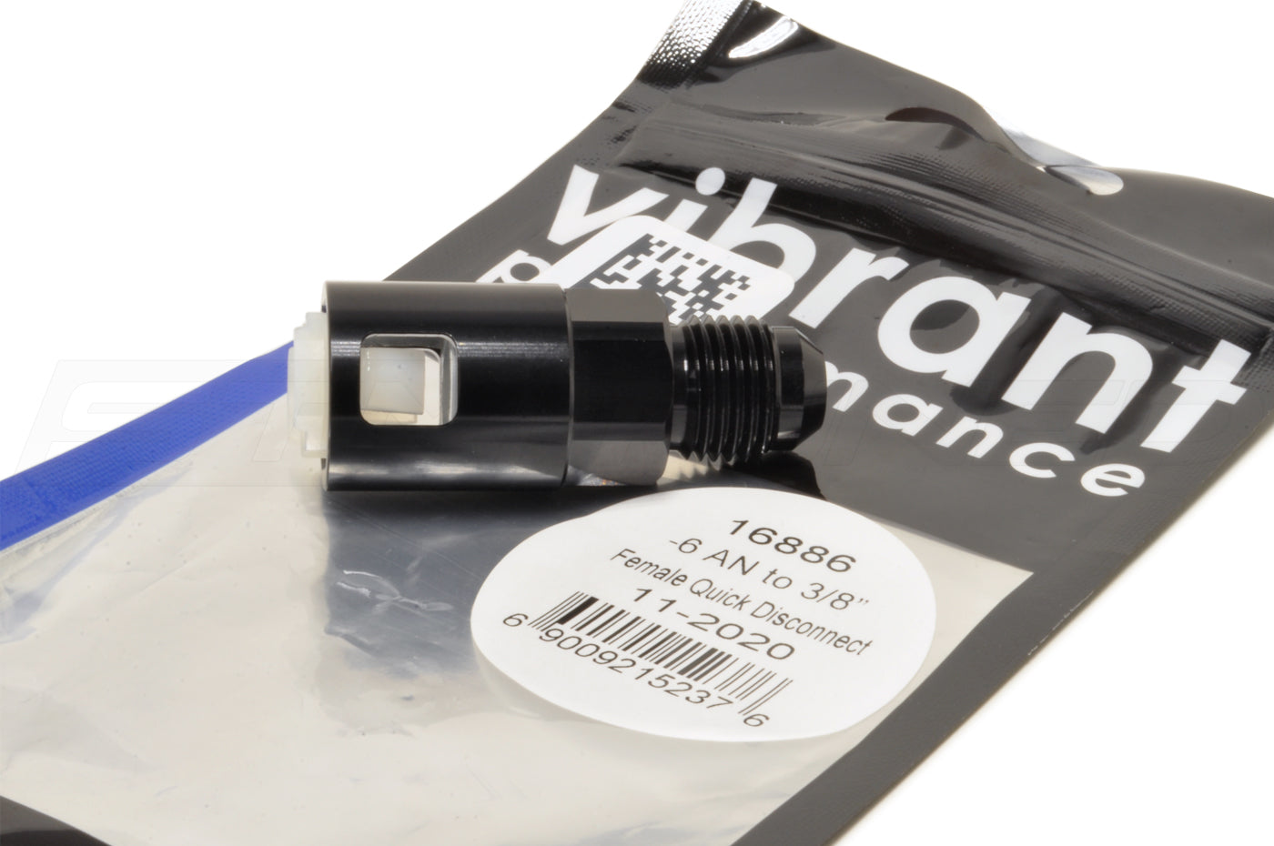 Vibrant Quick Disconnect EFI Adapter Fitting (16886 -6AN to 3/8" Hose is Pictured)