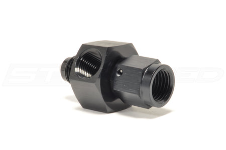 Vibrant Union Adapters with 1/8" NPT Port (16484 Female -4AN to Male is Pictured)