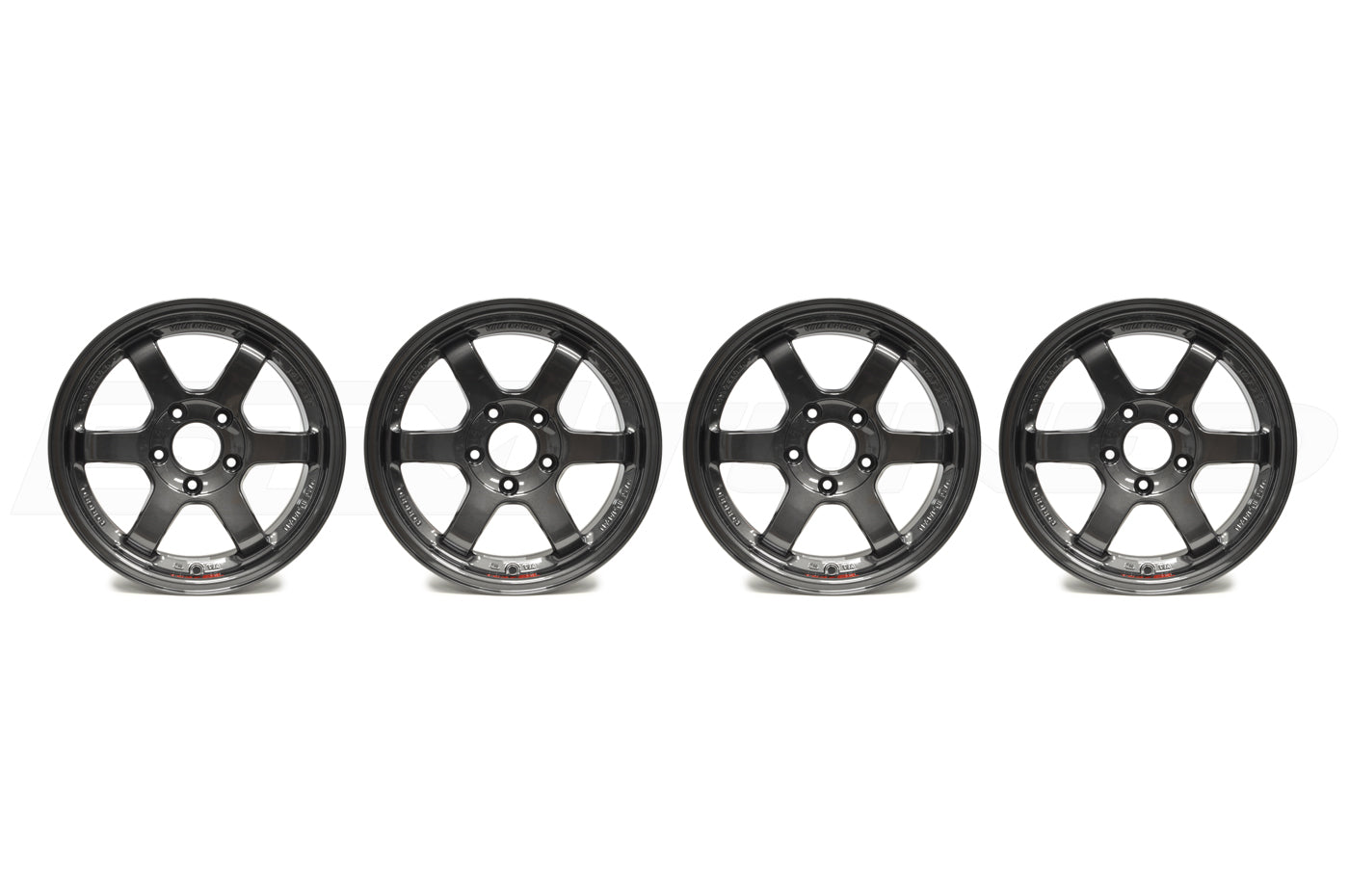 Volk TE37 SL Diamond Black Set of 4 Wheels (15x8+32 5x114.3)