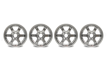 Volk TE37 SL Formula Silver Set of 4 Wheels (15x8+32 5x114.3)