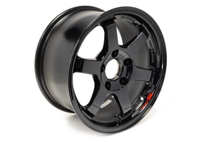 Volk TE37 SL Gloss Black Set of 4 Wheels