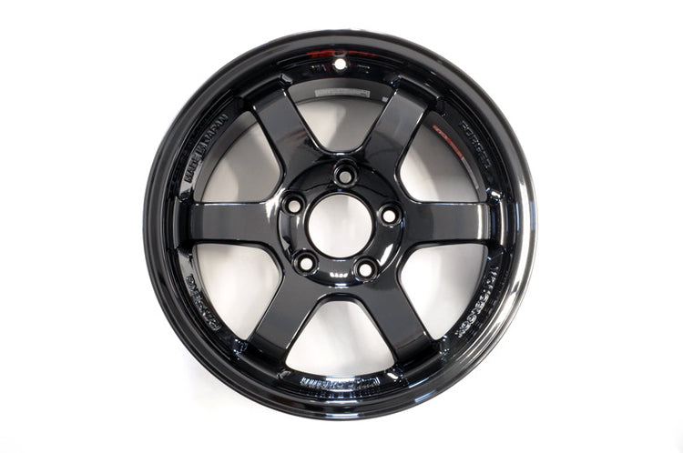 Volk TE37 SL Gloss Black Set of 4 Wheels