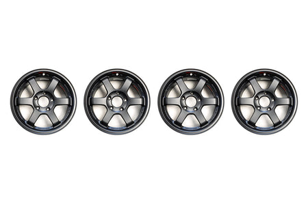 Volk TE37 SL Satin Black Set of 4 Wheels (15x8+32 5x114.3)