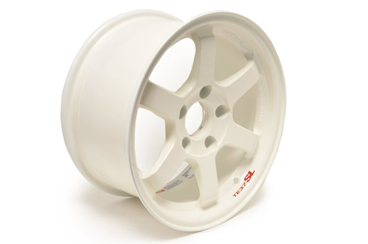 Volk TE37 SL White Wheels