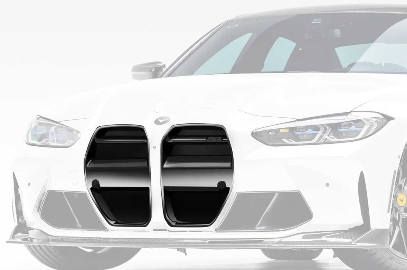 Vorsteiner BMW G8X M3/M4 Gloss Black ABS VRS Front Motorsport Grille (BMV3325)