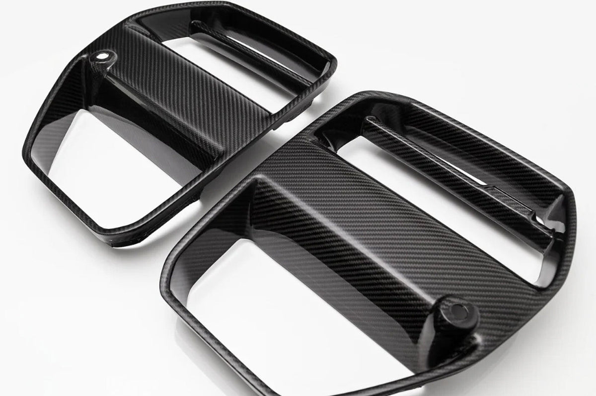 Vorsteiner BMW G8X M3/M4 Carbon Fiber VRS Front Motorsport Grille (BMV3005) 2x2 twill weave carbon